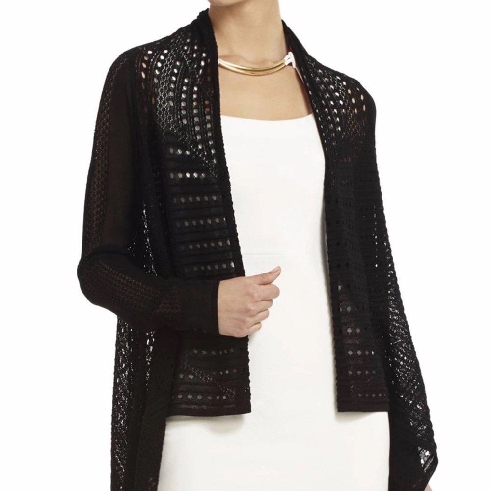 BCBG Black Knit Cardigan